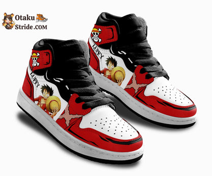 Custom Monkey D Luffy Anime Sneakers – One Piece Shoes