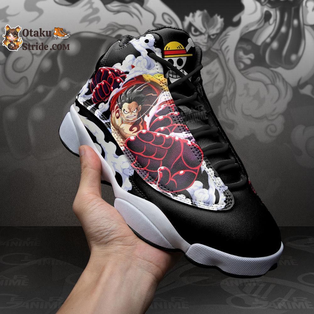 Custom Monkey D Luffy Gear 4 Anime Sneakers – One Piece Shoes