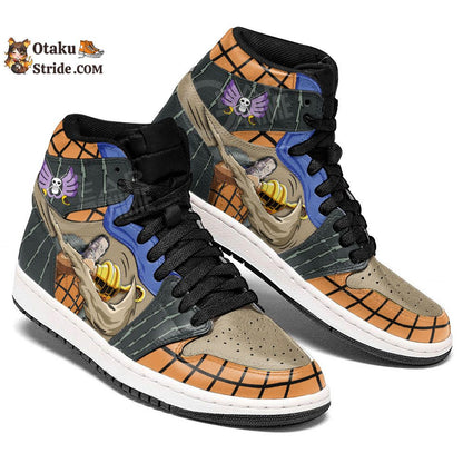 Custom One Piece Anime Crocodile Sneakers – Unique Anime Shoes For Collectors