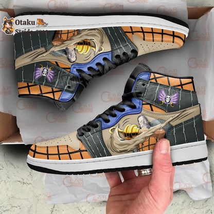 Custom One Piece Anime Crocodile Sneakers – Unique Anime Shoes For Collectors