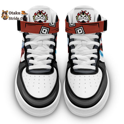 Custom One Piece Anime Jinbe Sneakers Air Mid – Unique Anime Footwear for Fans