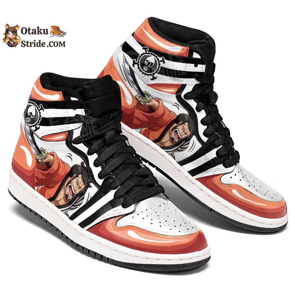 Custom One Piece Anime Kinemon Sneakers – Unique Gifts for Anime Fans