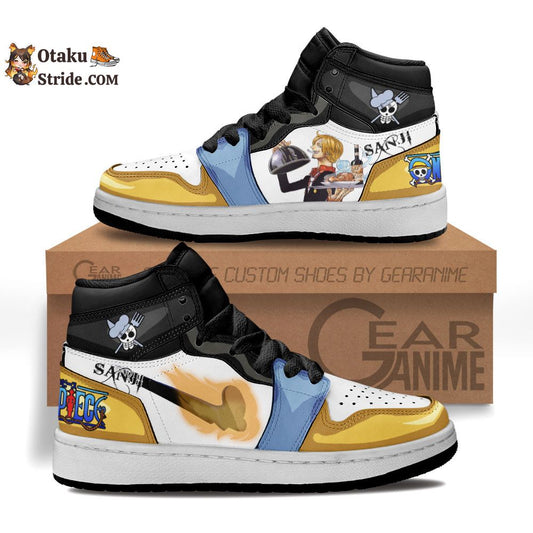Custom One Piece Anime Sanji Sneakers – Perfect for Anime Fans