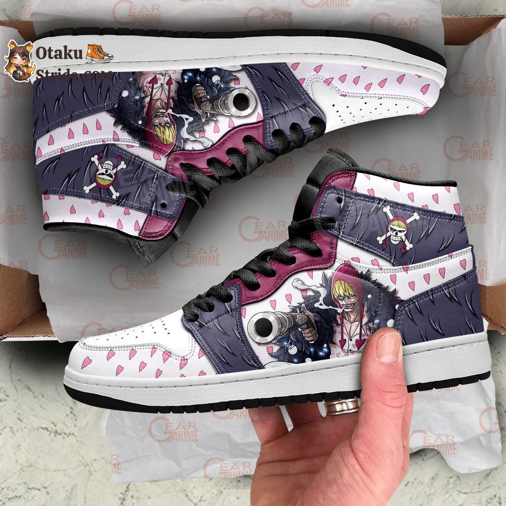 Custom One Piece Anime Shoes – Donquixote Rosinante Sneakers