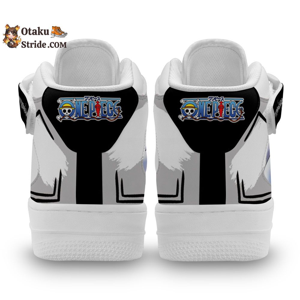 Custom One Piece Anime Shoes – Edward Newgate Sneakers Air Mid Design