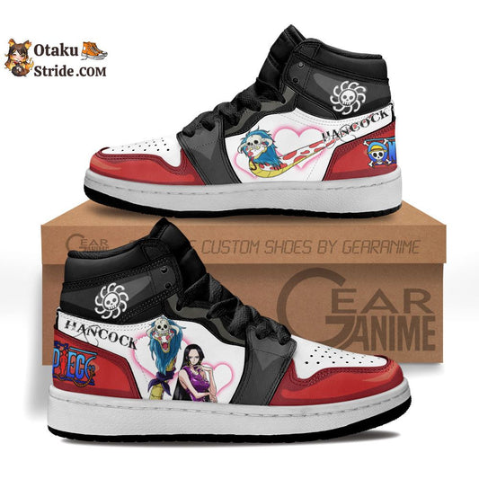 Custom One Piece Anime Shoes – Boa Hancock Kids Sneakers