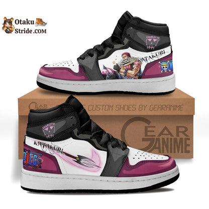 Custom One Piece Anime Shoes – Charlotte Katakuri Kids Sneakers