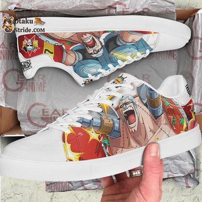 Custom One Piece Anime Skate Shoes – Franky Design