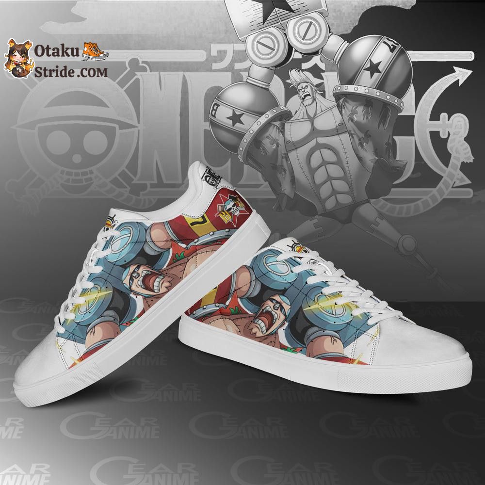 Custom One Piece Anime Skate Shoes – Franky Design