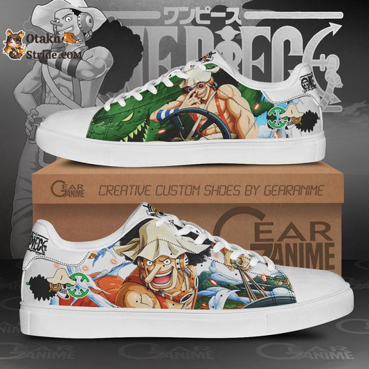 Custom One Piece Anime Skate Shoes Featuring Usopp Design – Unique Footwear for Fans