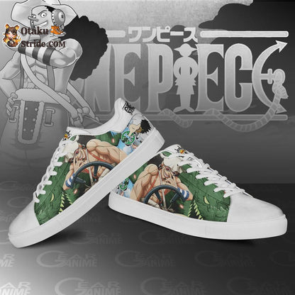 Custom One Piece Anime Skate Shoes Featuring Usopp Design – Unique Footwear for Fans