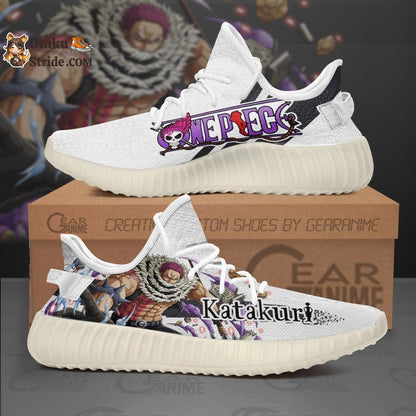 Custom One Piece Anime Sneakers – Katakuri Shoes Printed with Unique Design TT10