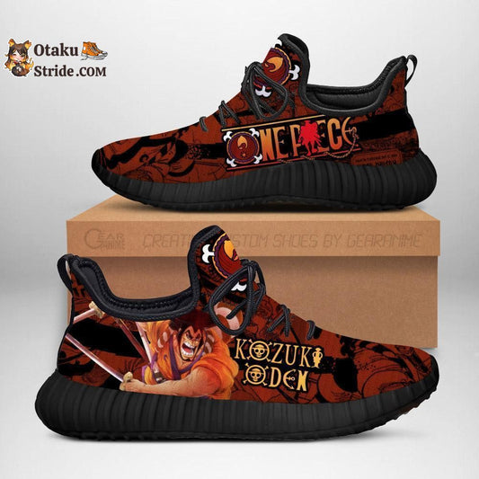 Custom One Piece Anime Sneakers – Oden Reze Shoes with Unique Anime Design