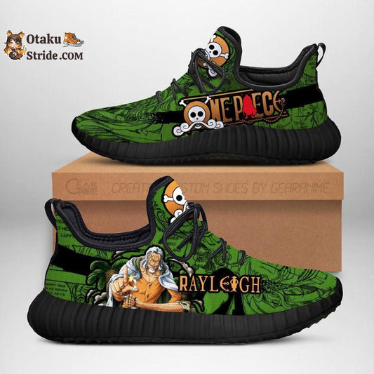 Custom One Piece Anime Sneakers Featuring Rayleigh and Reze Designs