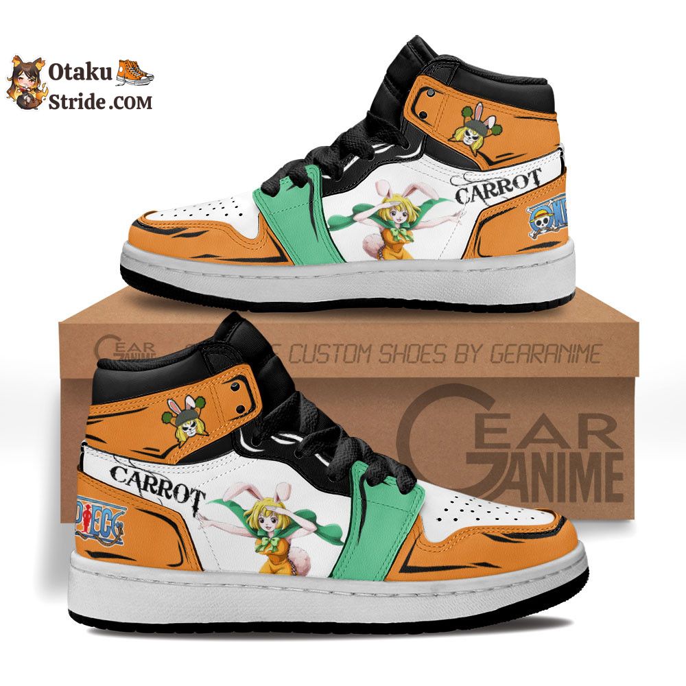 Custom One Piece Anime Sneakers – Carrot Kids Shoes