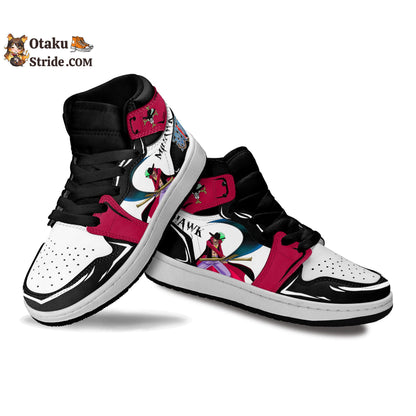 Custom One Piece Anime Sneakers – Dracule Mihawk Design