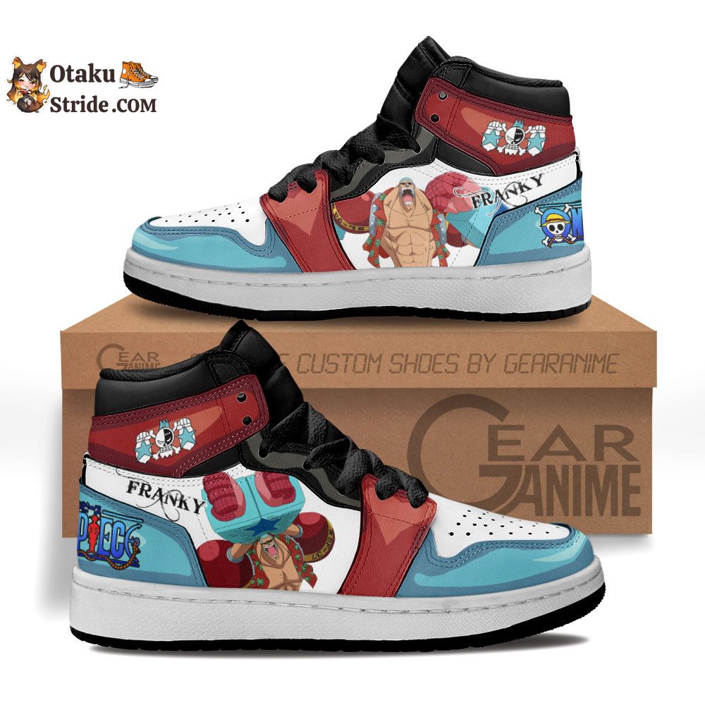 Custom One Piece Anime Sneakers – Franky Kids Shoes