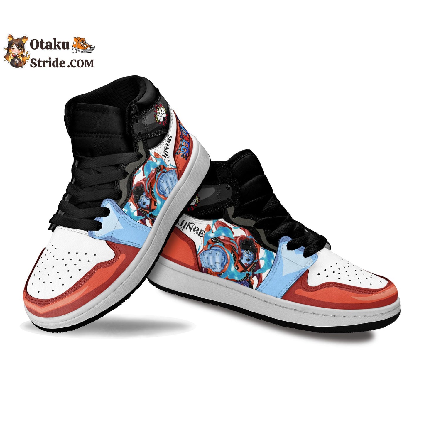 Custom One Piece Anime Sneakers – Jinbe Kids Shoes