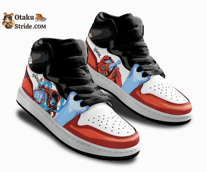 Custom One Piece Anime Sneakers – Jinbe Kids Shoes