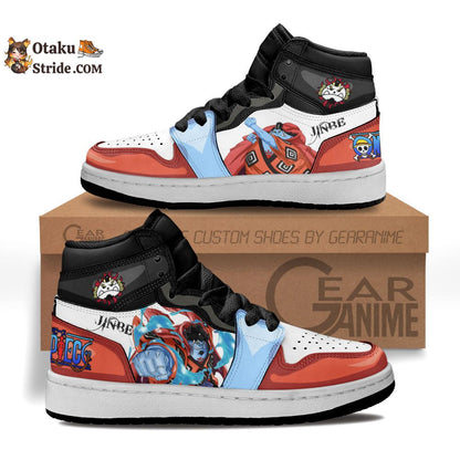 Custom One Piece Anime Sneakers – Jinbe Kids Shoes