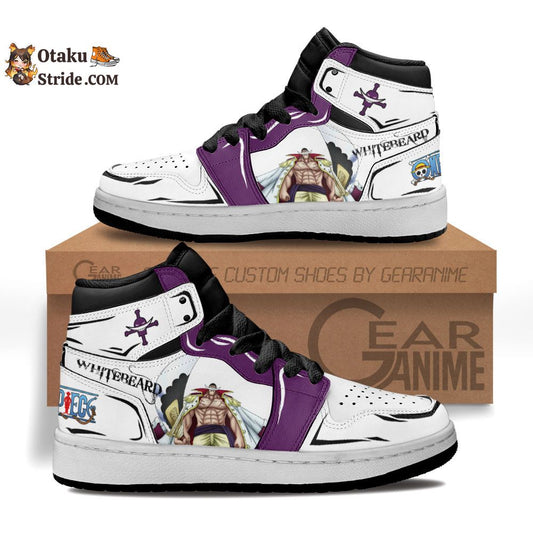 Custom One Piece Anime Sneakers – Whitebeard Edward Newgate Design