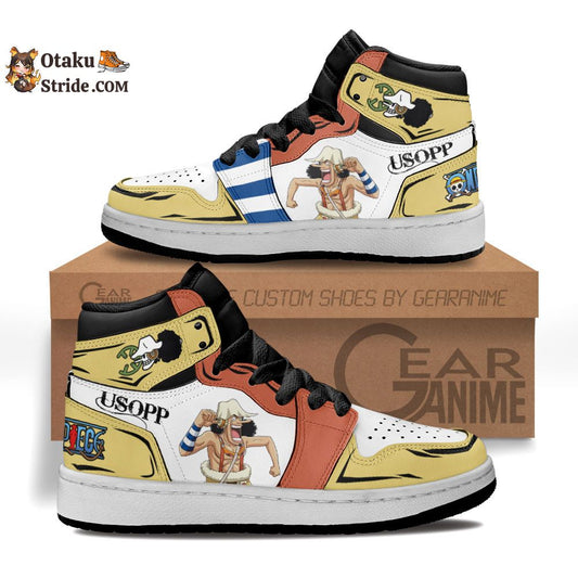 Custom One Piece Anime Usopp Sneakers Easy on, easy style