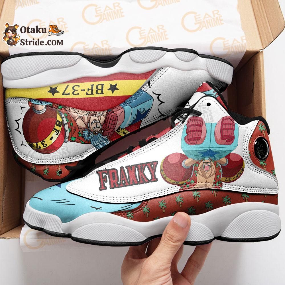 Custom One Piece Franky Anime Sneakers – Unique Printed Footwear