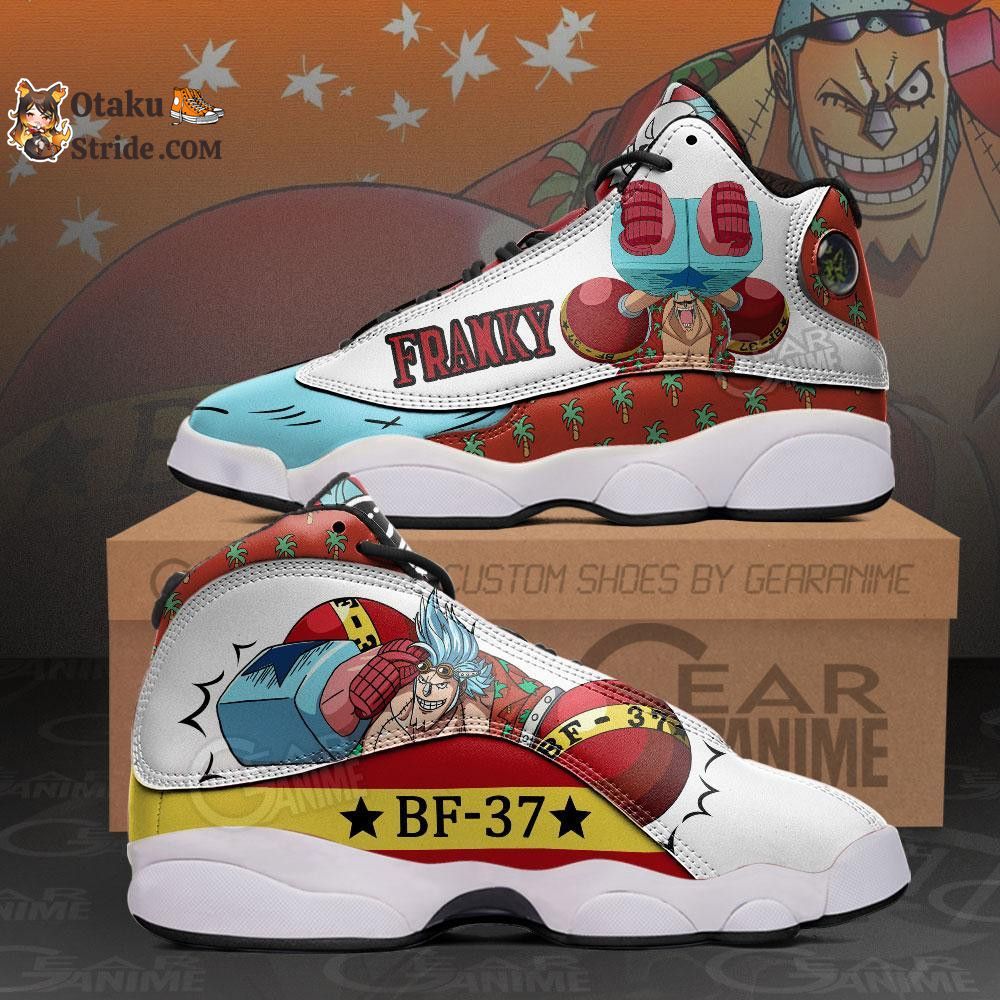 Custom One Piece Franky Anime Sneakers – Unique Printed Footwear