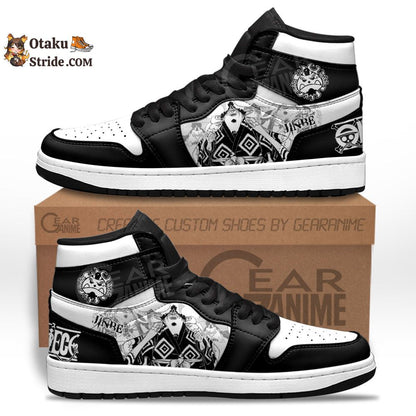 Custom One Piece Sneakers – Jinbe Manga Style Footwear for Anime Fans