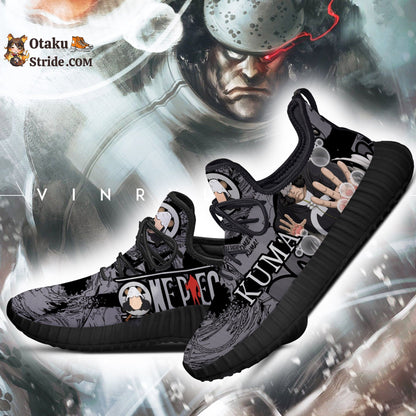 Custom Printed Bartholomew Kuma Anime Shoes – One Piece Fan Gift Idea – TT04