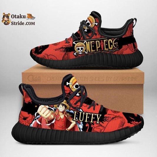 Custom Printed Luffy Reze Shoes – One Piece Anime Fan Gift Idea TT04