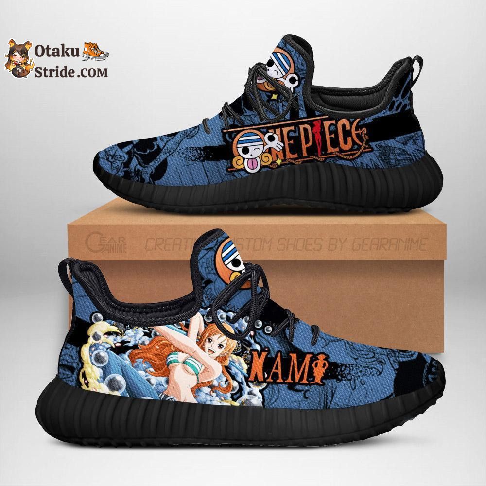 Custom Printed Nami Reze Shoes – One Piece Anime Fan Gift Idea – TT04