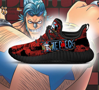 Custom Printed One Piece Anime Shoes – Franky Reze Design – Perfect Fan Gift Idea