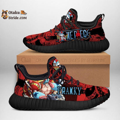 Custom Printed One Piece Anime Shoes – Franky Reze Design – Perfect Fan Gift Idea