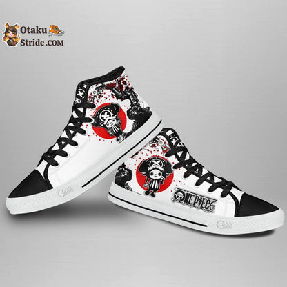 Custom Tony Tony Chopper Anime High Top Sneakers – One Piece Japan Style