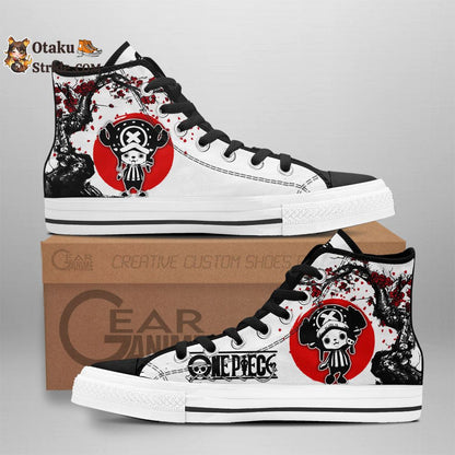 Custom Tony Tony Chopper Anime High Top Sneakers – One Piece Japan Style