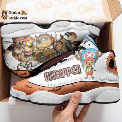 Custom Tony Tony Chopper Anime Sneakers – One Piece Fan Gift Idea