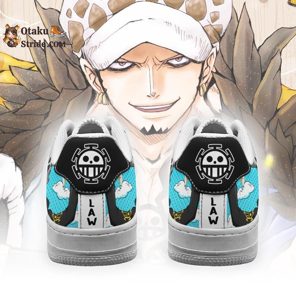 Custom Trafalgar D. Water Law Air Sneakers – Anime One Piece Shoes