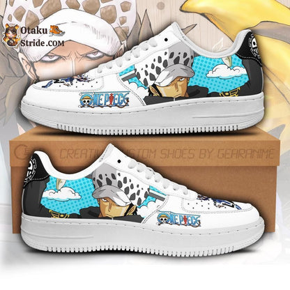 Custom Trafalgar D. Water Law Air Sneakers – Anime One Piece Shoes