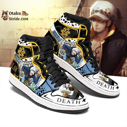 Custom Trafalgar D. Water Law Anime Sneakers – One Piece Shoes