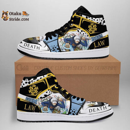 Custom Trafalgar D. Water Law Anime Sneakers – One Piece Shoes