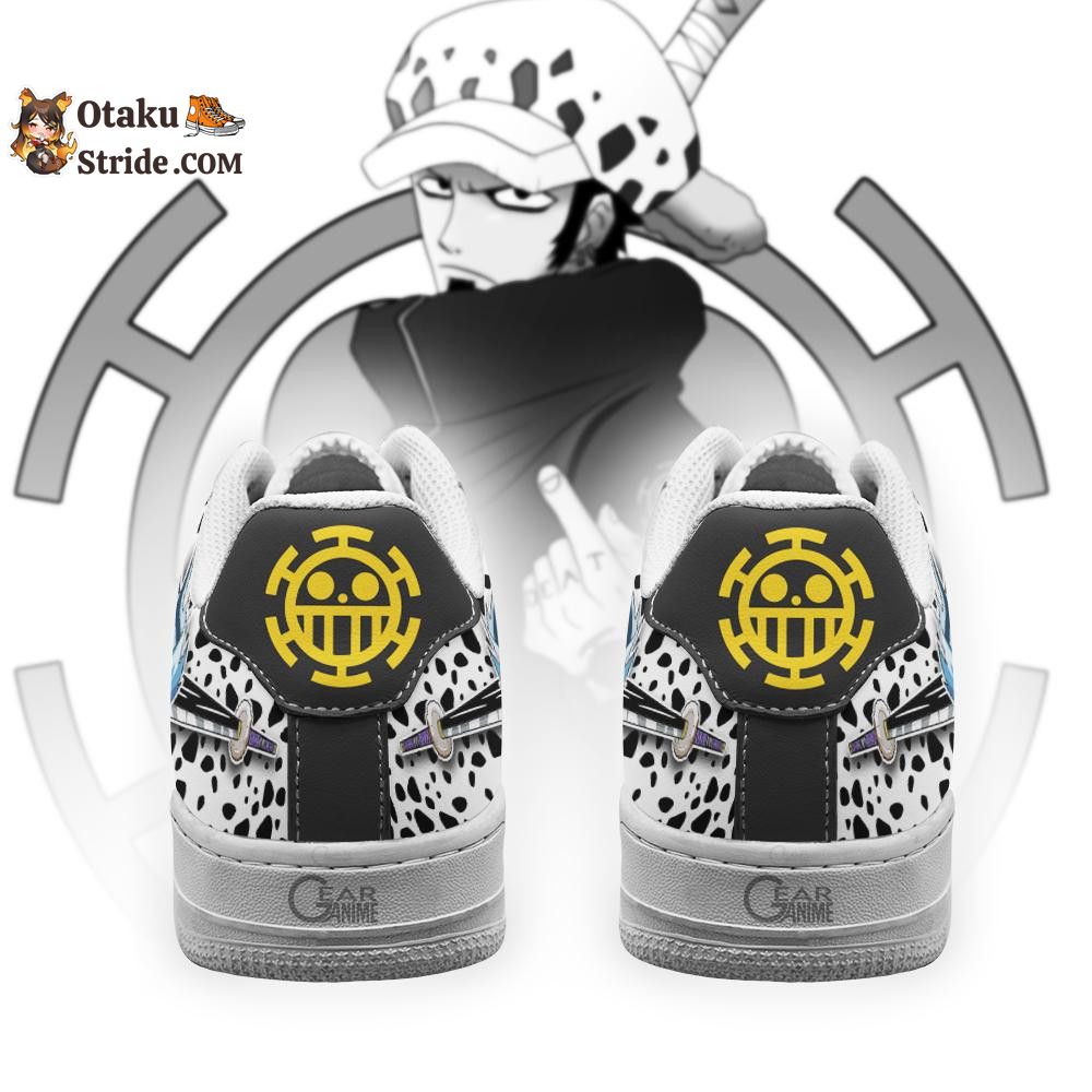 Custom Trafalgar Law Anime One Piece Air Sneakers – Room Shoes Print