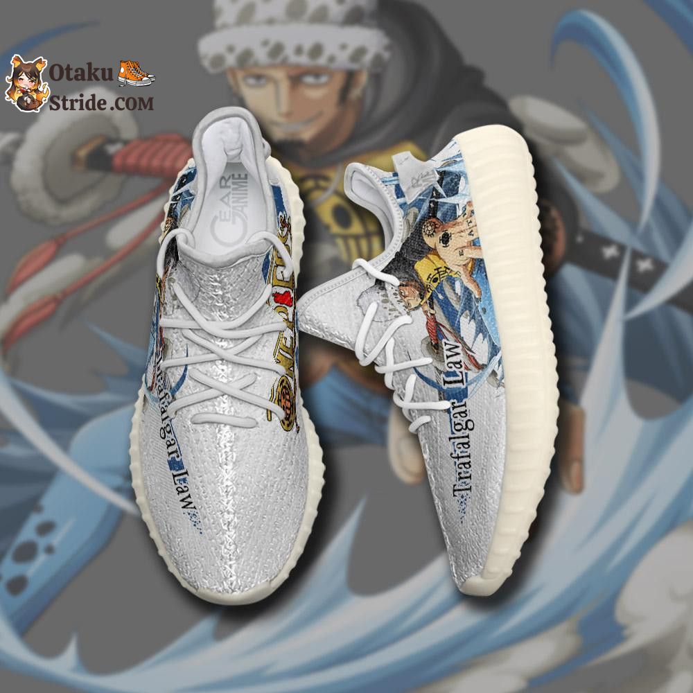 Custom Trafalgar Law Anime Shoes – One Piece Printed Footwear TT10