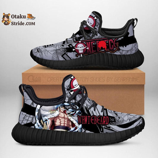 Custom WhiteBeard Reze Anime Shoes – One Piece Fan Gift Idea – Unique Printed Footwear TT04