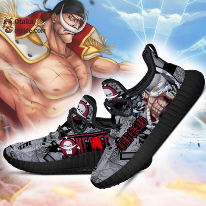 Custom WhiteBeard Reze Anime Shoes – One Piece Fan Gift Idea – Unique Printed Footwear TT04