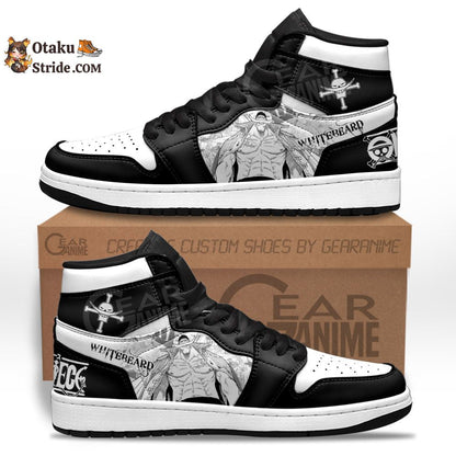 Custom Whitebeard Sneakers – One Piece Manga Style Footwear