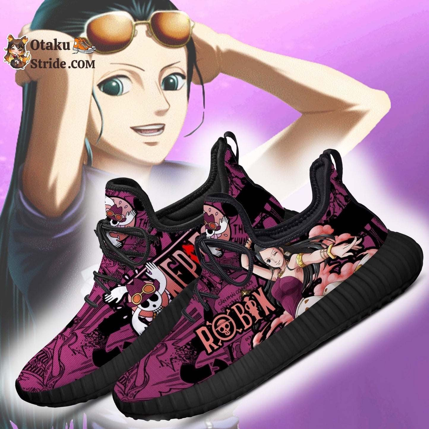 Nico Robin One Piece Footwear – One Piece Fan Gift Idea TT04