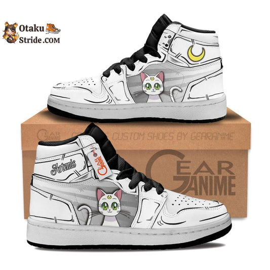 Artemis Cat Kids Shoes Personalized Kid Sneakers