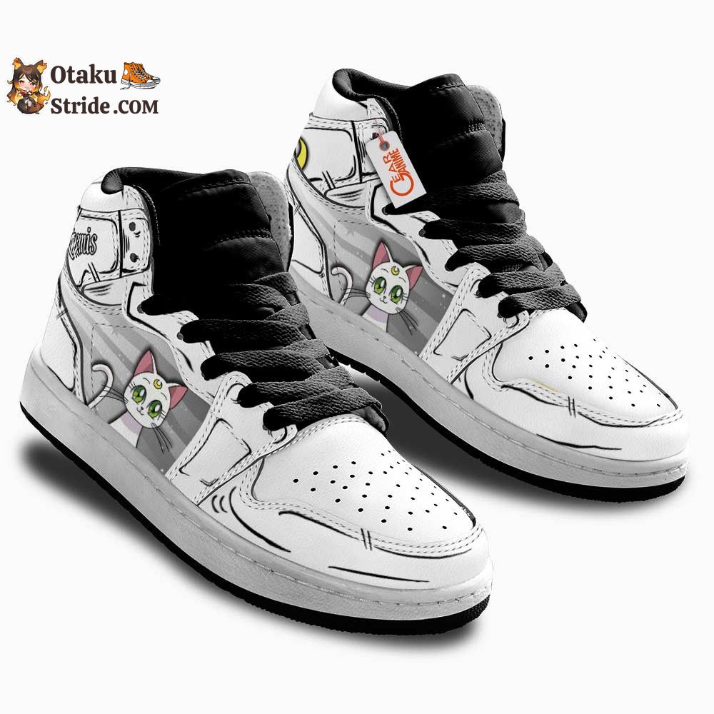 Artemis Cat Kids Shoes Personalized Kid Sneakers