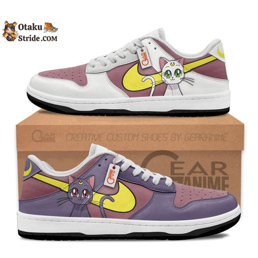 Luna and Artemis Cat SB Sneakers Anime Shoes